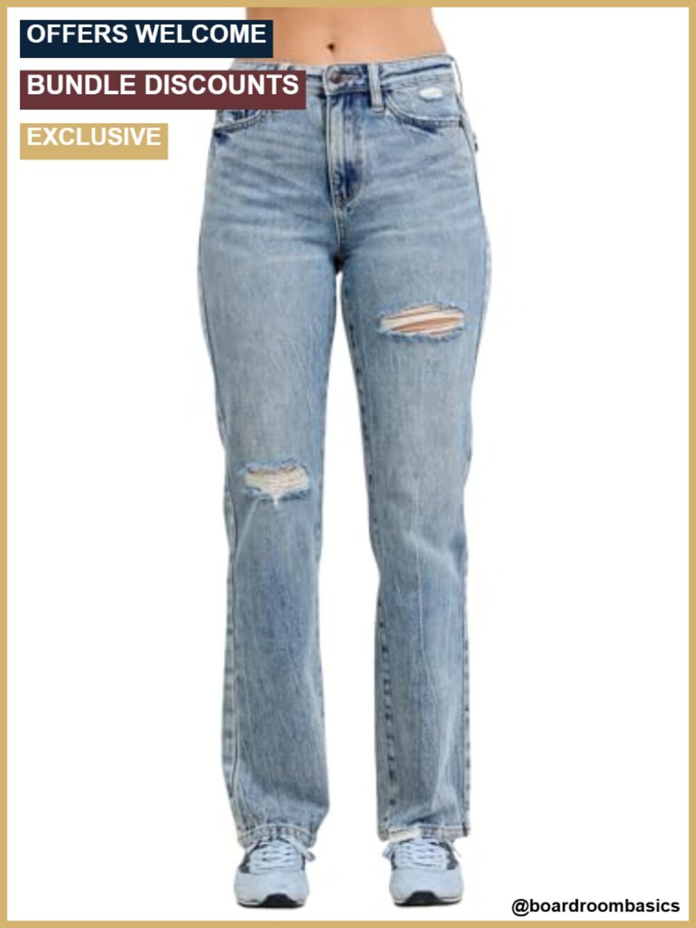 Judy Blue High Waist Raw Hem Skinny Jeans